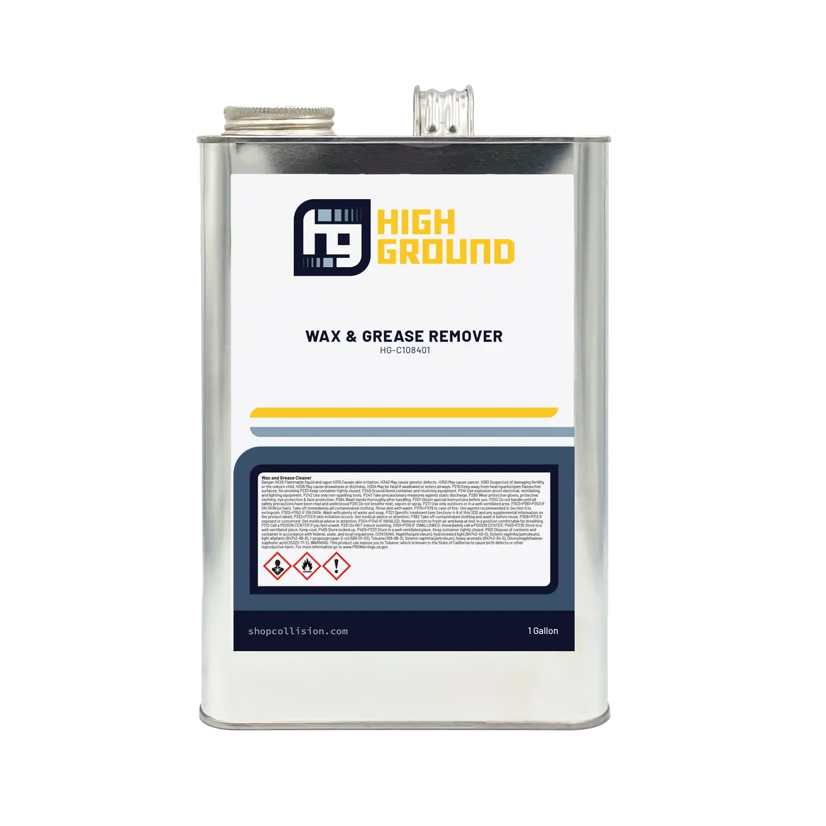 High Ground Wax And Grease Remover 1 Gallon 1