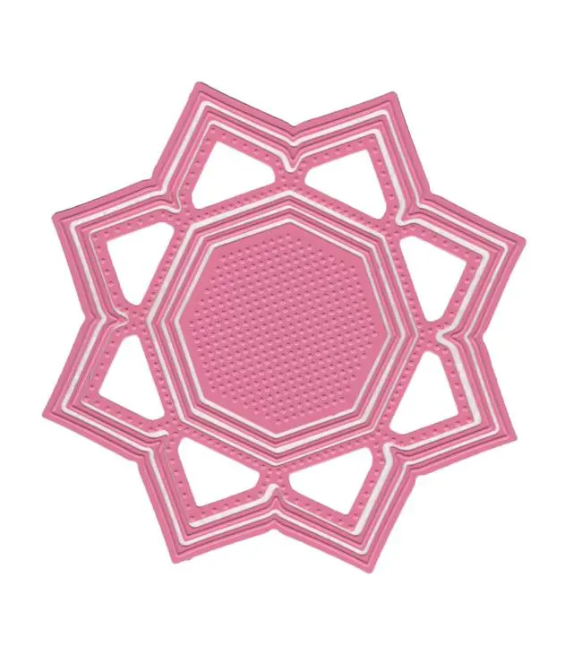 Stitching Dies - Happy Stitches Flower (6 Pcs) 1