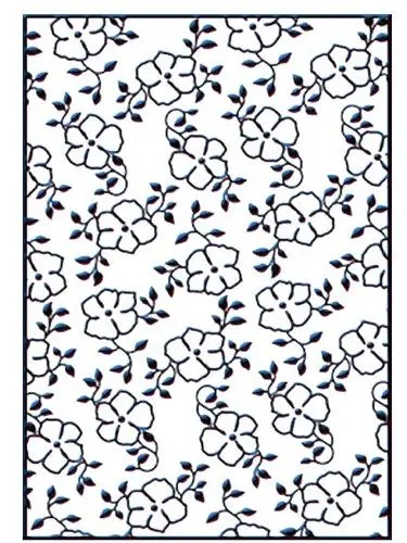 Embossing Folders - Small Flowers 1 1