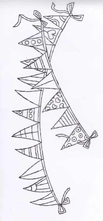 Marianne Design -Hetty's Border - Garland 1