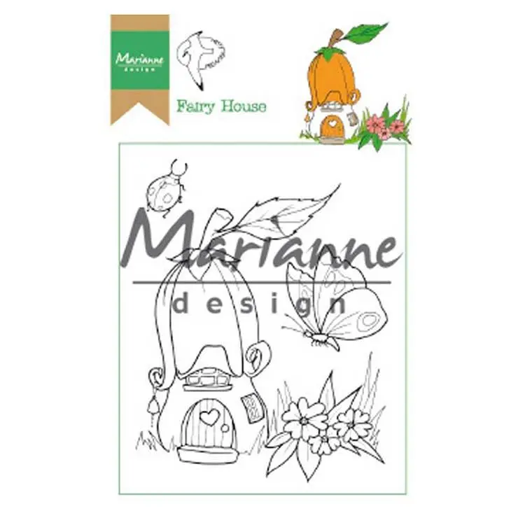 Marianne Design Stamps Hetty's Fairy House 1