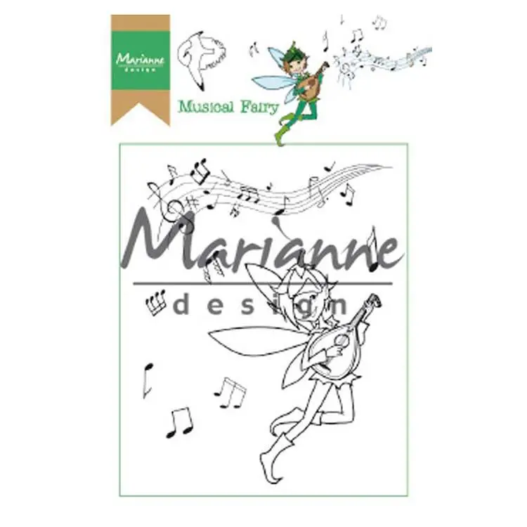 Marianne Design Stamps Hetty's Musical Fairy 1