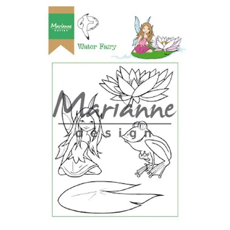 Marianne Design Stamps Hetty's Water Fairy 1