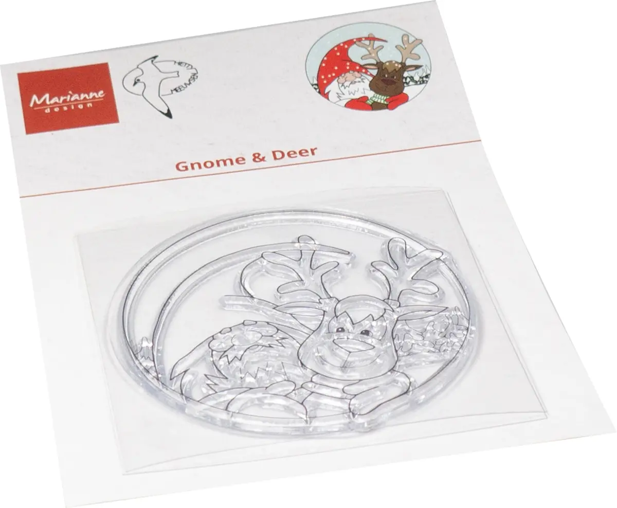 Marianne Design Clear Stamp - Hetty's Gnome & Deer 1