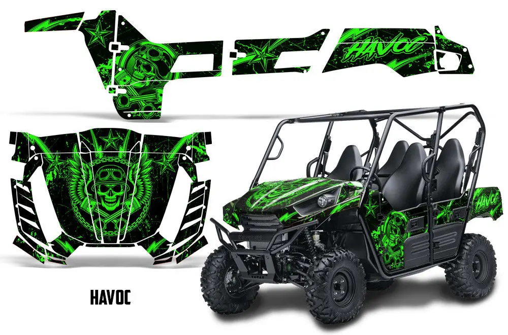Kawasaki Teryx 800 4-Door Complete Graphics Kit (2013-2015) 1
