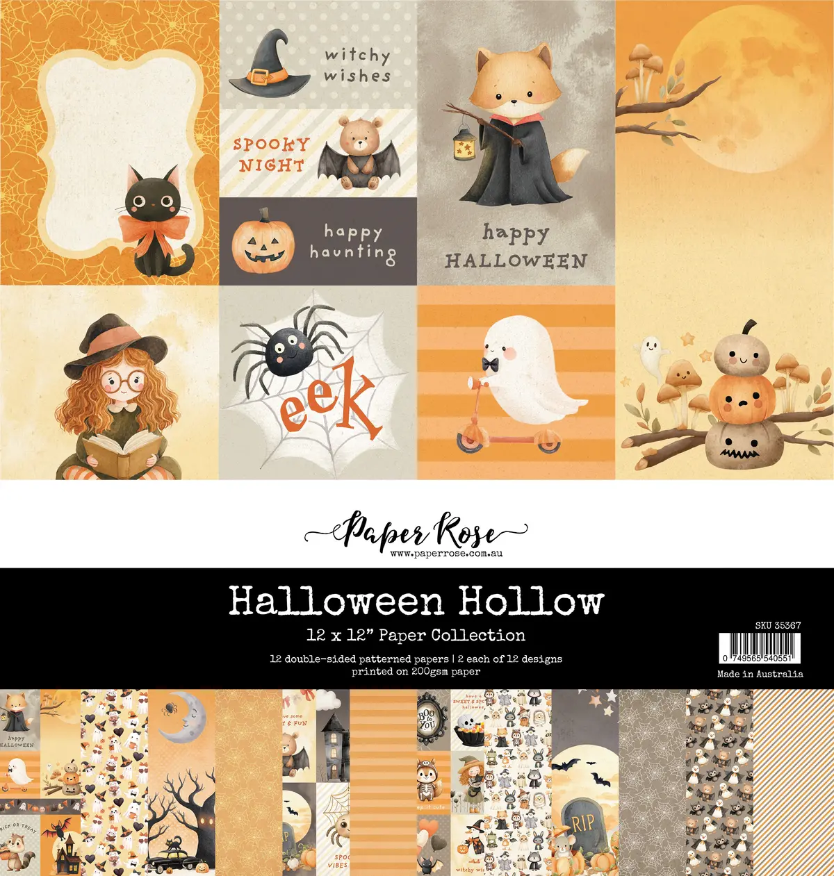 Halloween Hollow 12X12 Paper Collection 35367 1