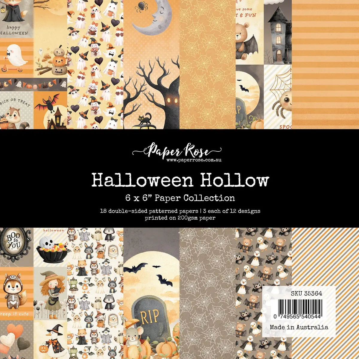 Halloween Hollow 6X6 Paper Collection 35364 1