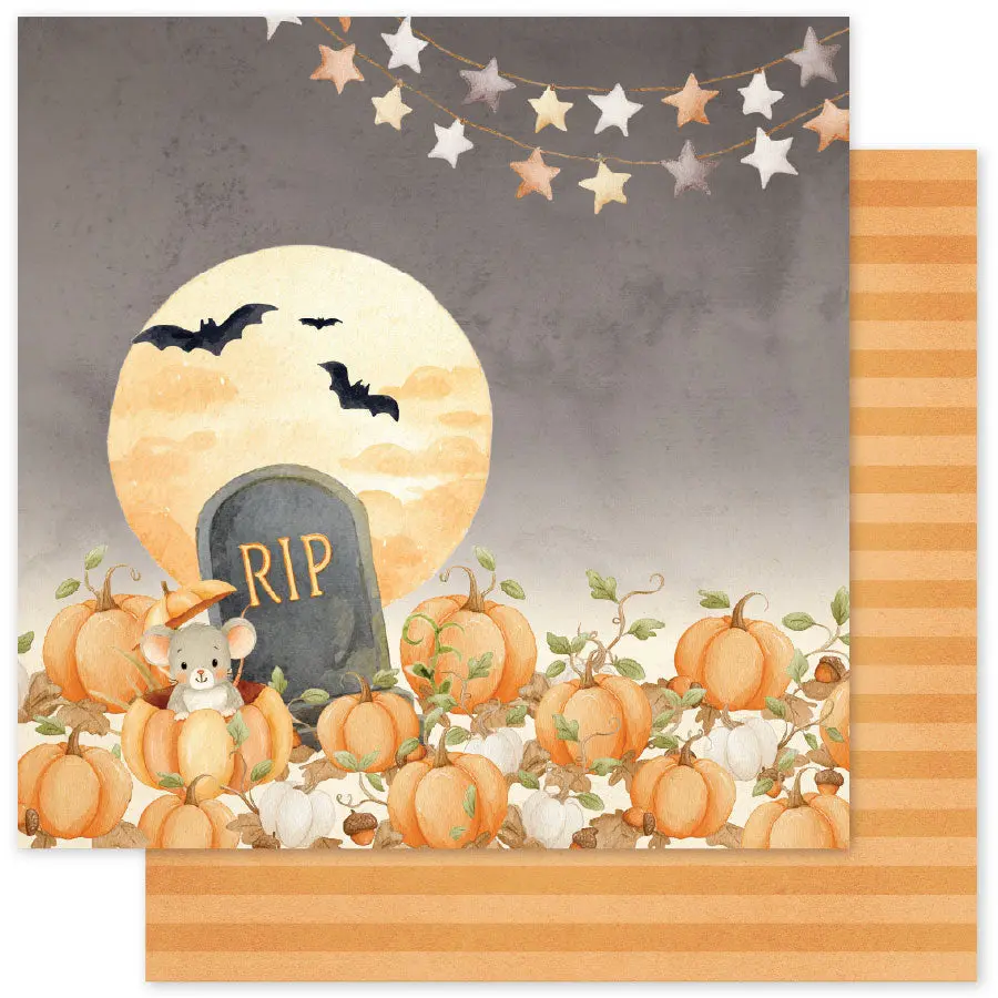 Halloween Hollow B 12X12 Paper (12Pc Bulk Pack) 35373 1