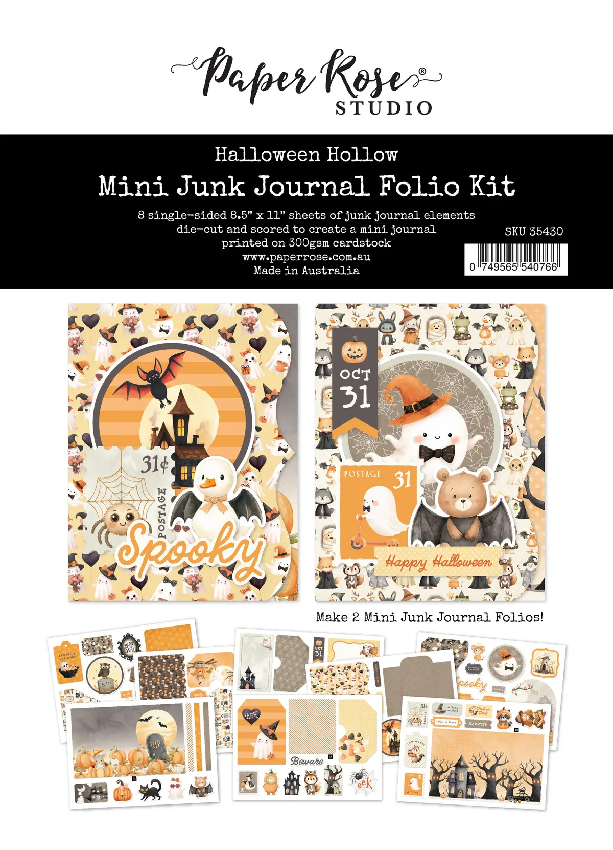 Halloween Hollow Mini Folio Kit 35430 1
