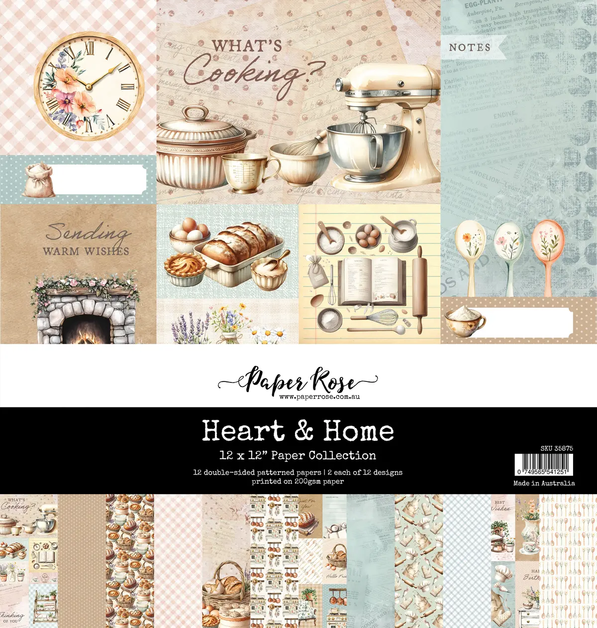 Heart & Home 12X12 Paper Collection 35875 1