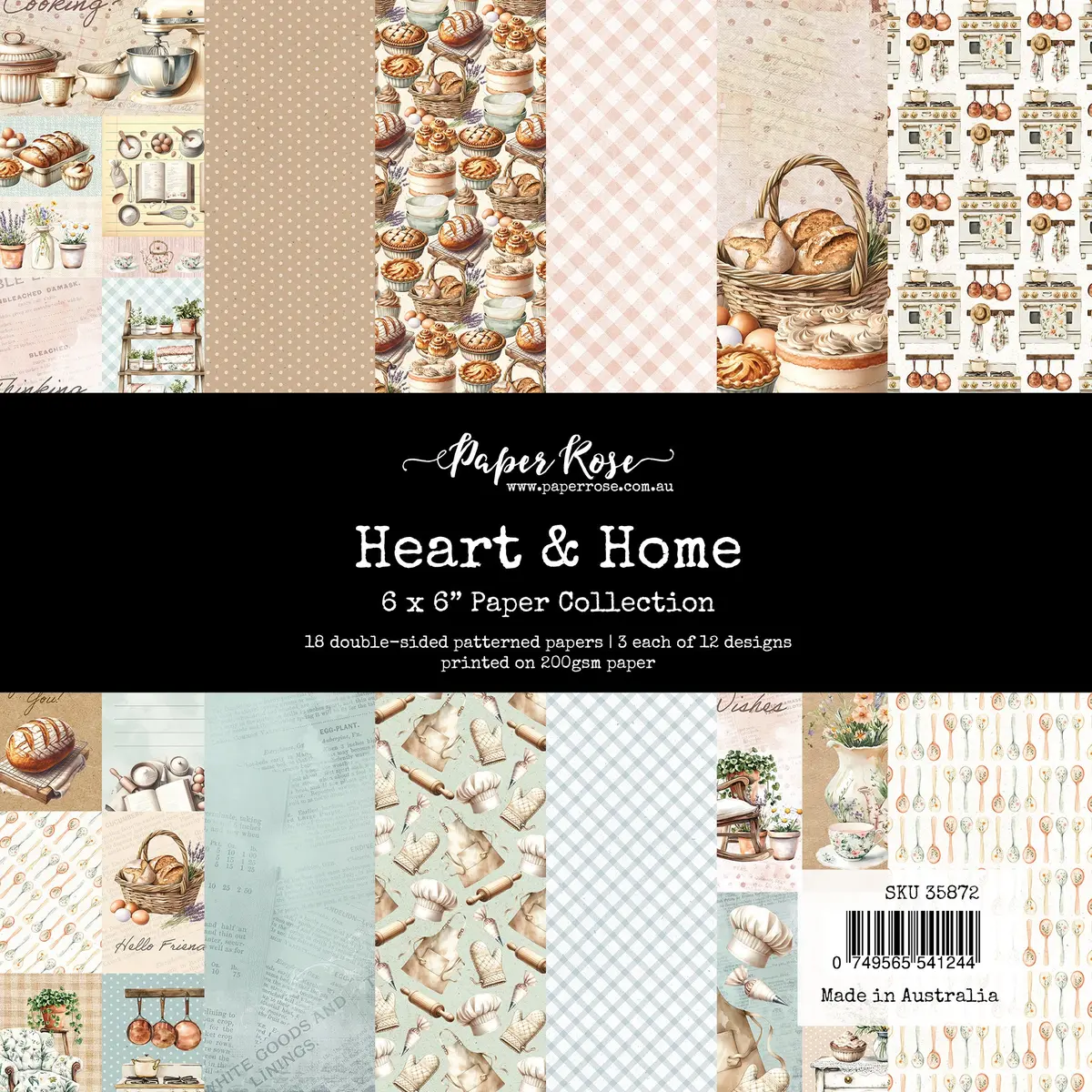 Heart & Home 6X6 Paper Collection 35872 1