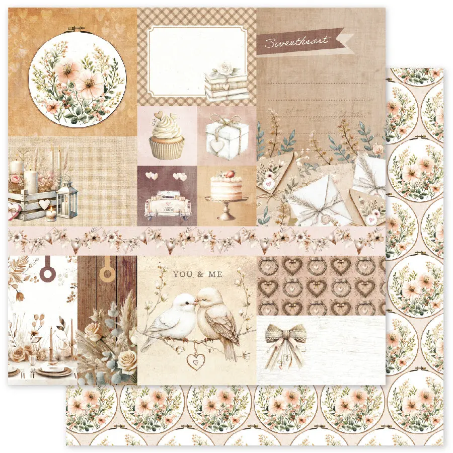 Heart & Home Basics A 12X12 Paper (12 Pc Bulk Pack) 35911 1