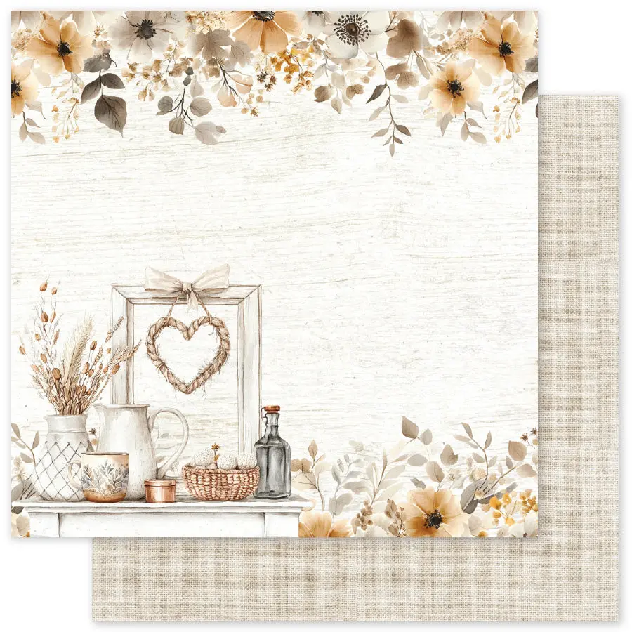 Heart & Home Basics B 12X12 Paper (12 Pc Bulk Pack) 35914 1