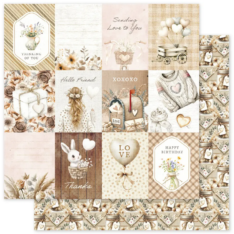 Heart & Home Basics E 12X12 Paper (12 Pc Bulk Pack) 35923 1