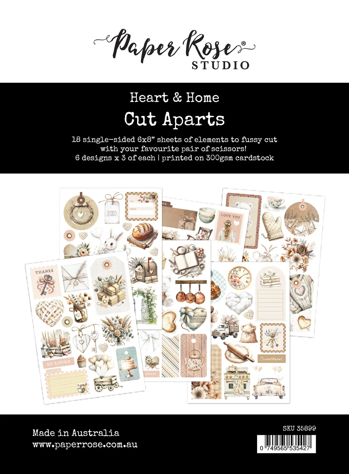 Heart & Home 6X8 Cut Aparts 35899 1