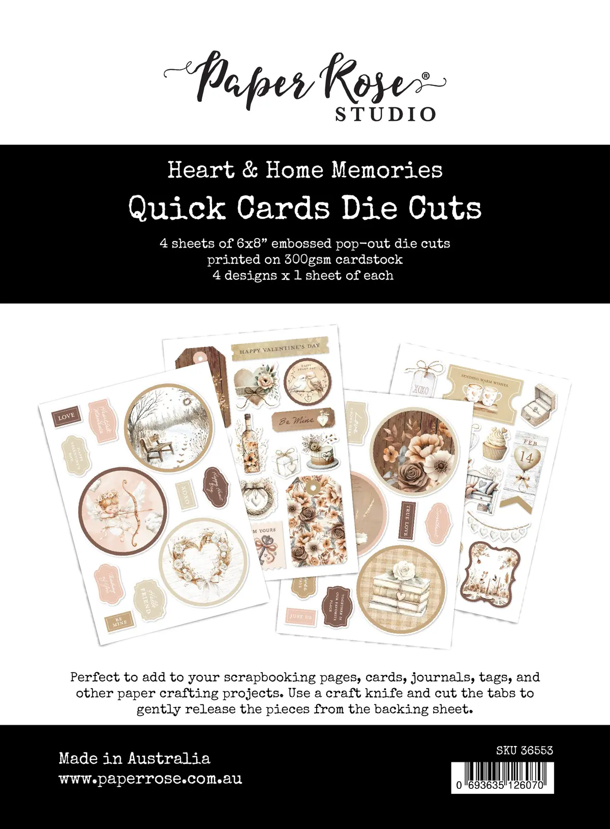 Heart & Home Memories 6X8 Quick Card Die Cuts 36553 1