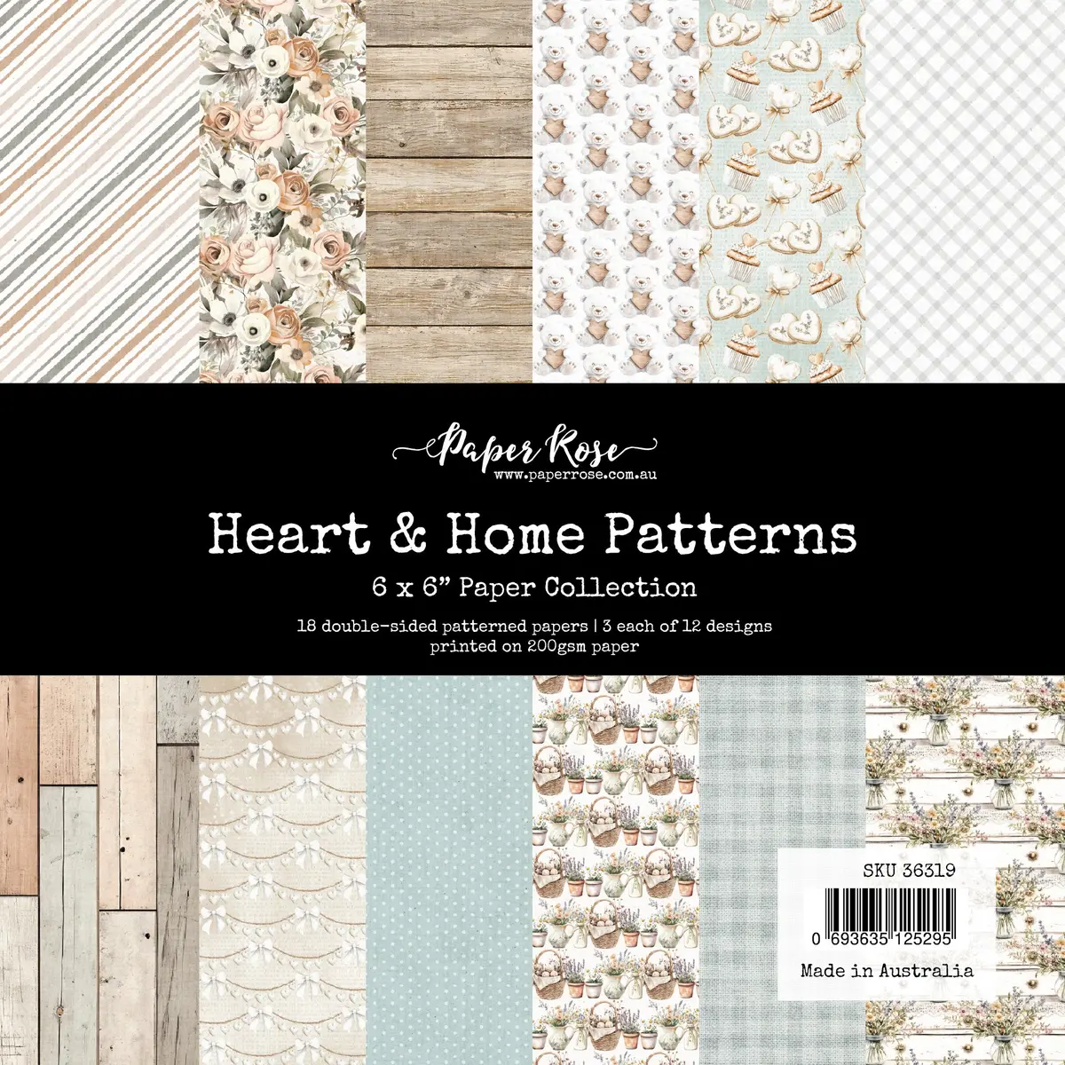 Heart & Home Patterns 6X6 Paper Collection 36319 1