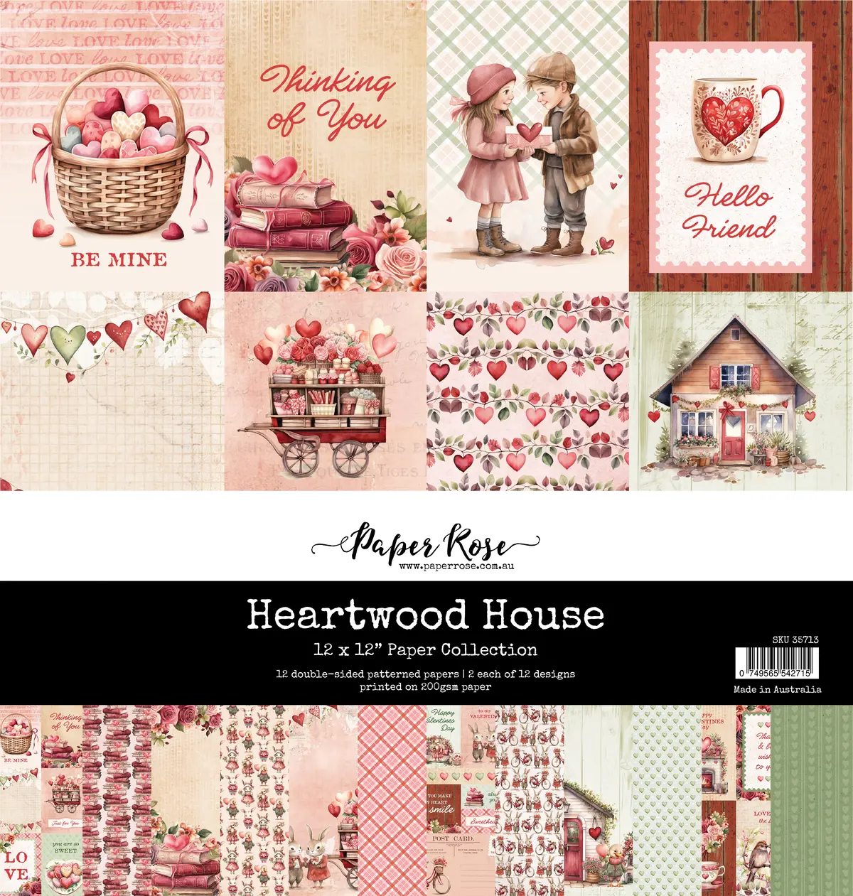 Heartwood House 12X12 Paper Collection 35713 1