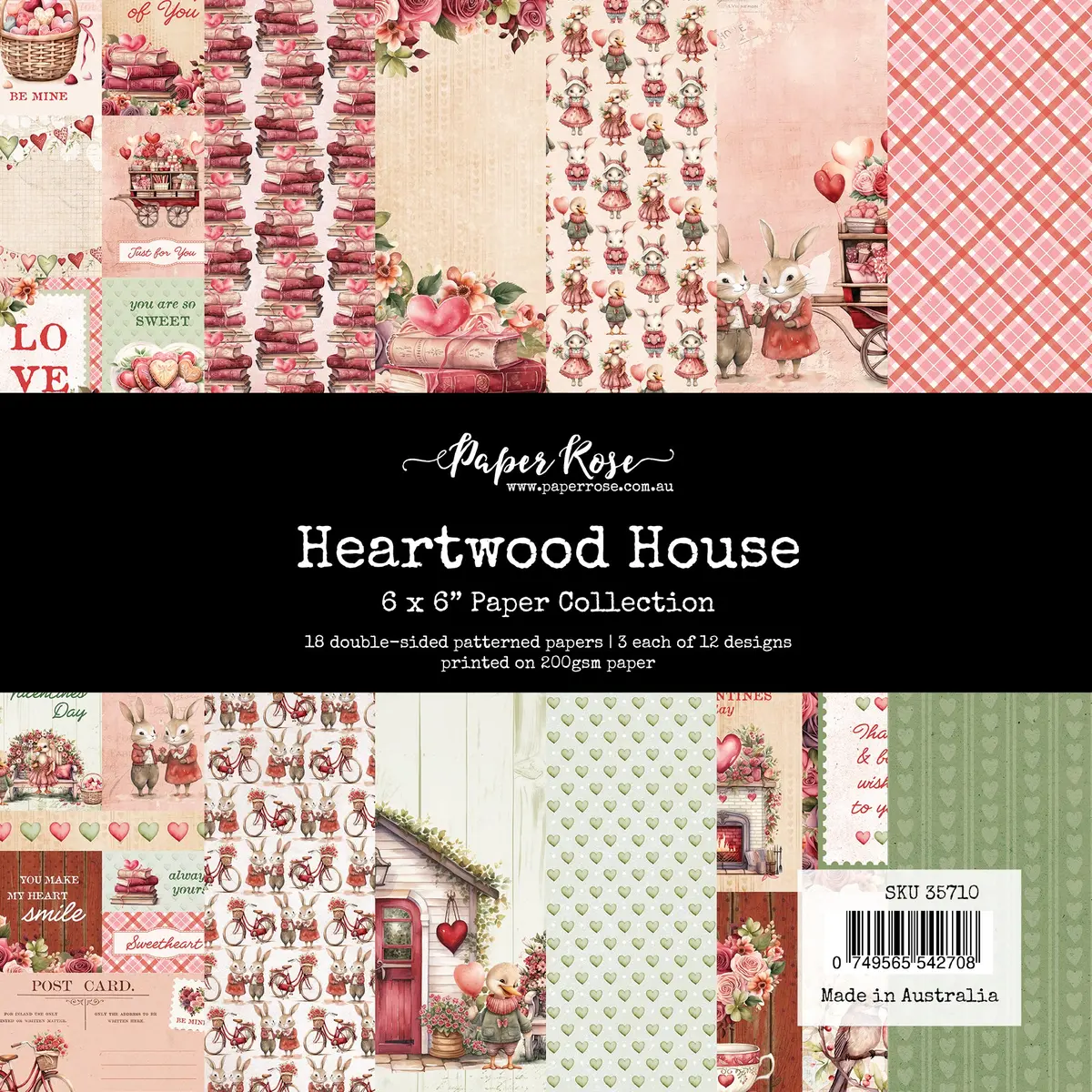 Heartwood House 6X6 Paper Collection 35710 1