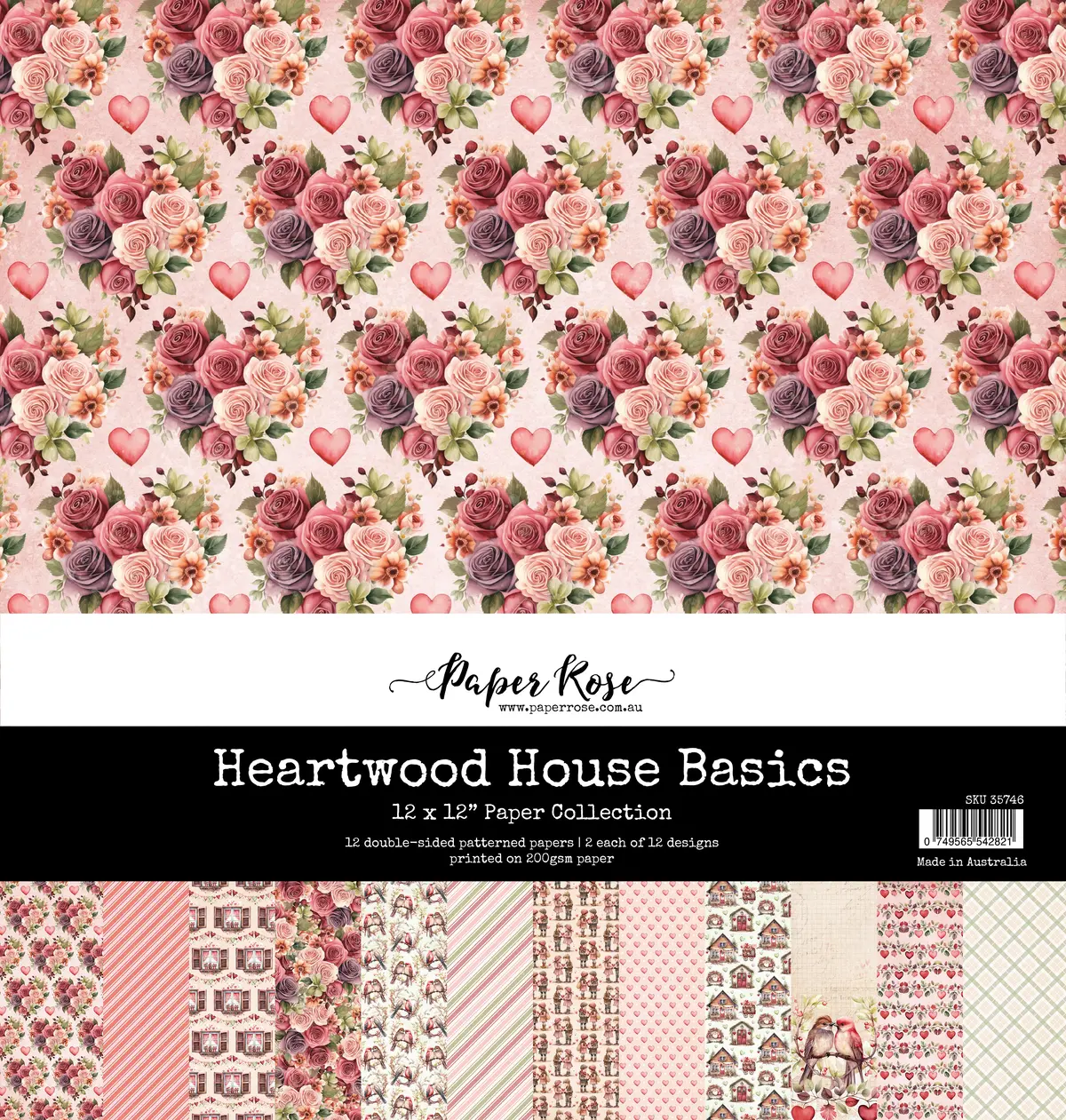 Heartwood House Basics 12X12 Paper Collection 35746 1