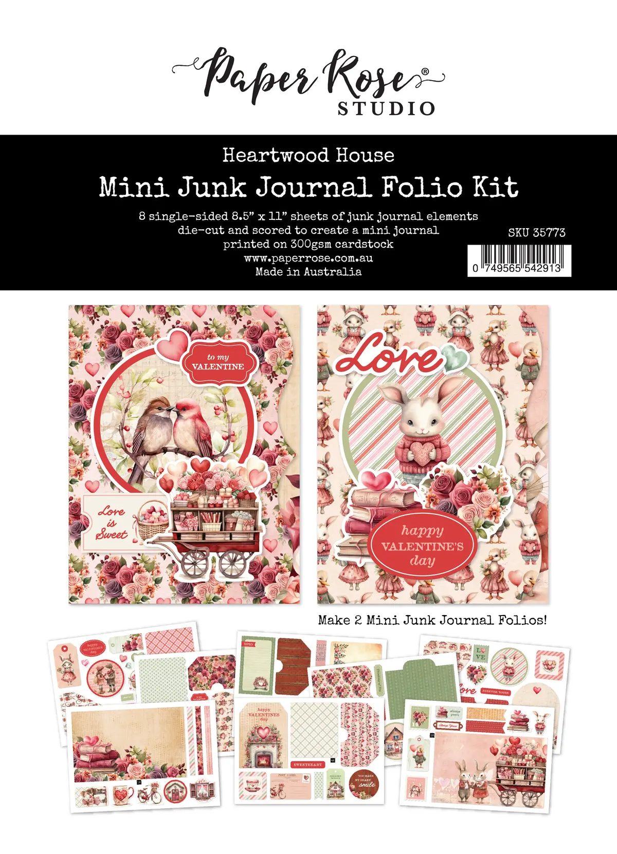 Heartwood House 8.5X11 Mini Folio Kit  35773 1