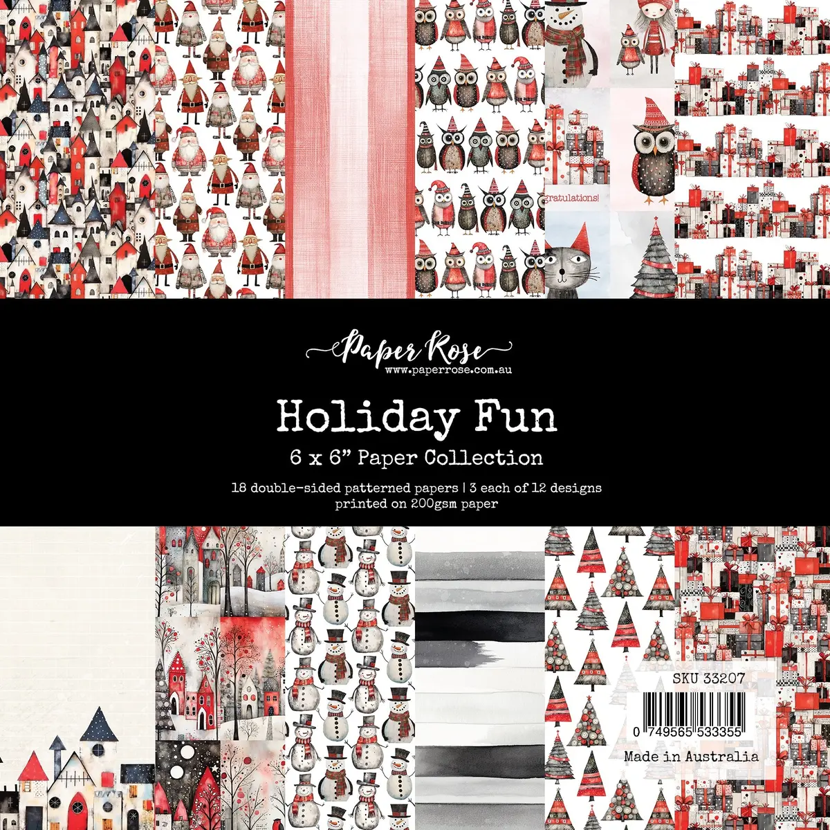 Holiday Fun 6X6 Paper Collection 33207 1