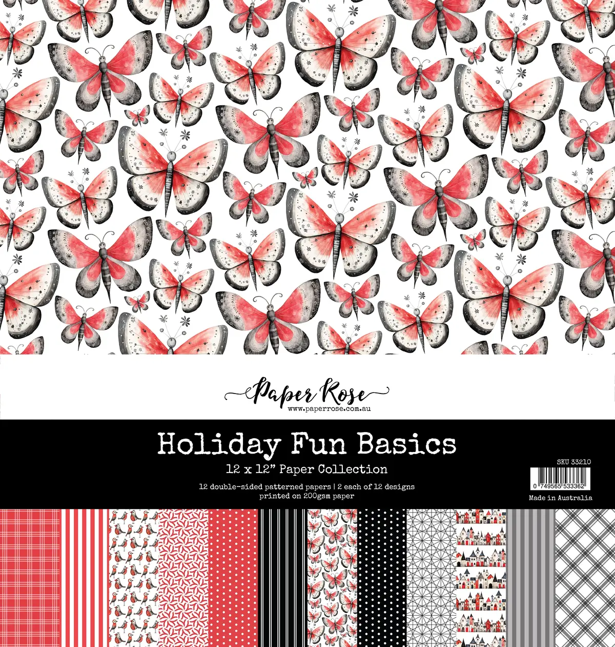 Holiday Fun Basics 12X12 Paper Collection 33210 1