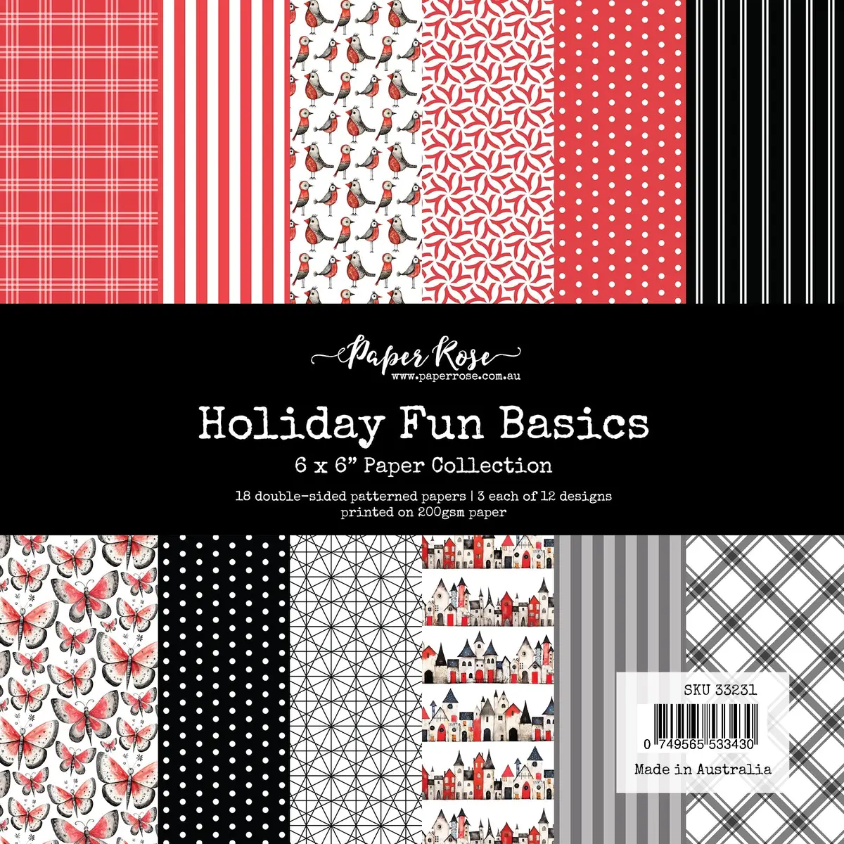 Holiday Fun Basics 6X6 Paper Collection 33231 1