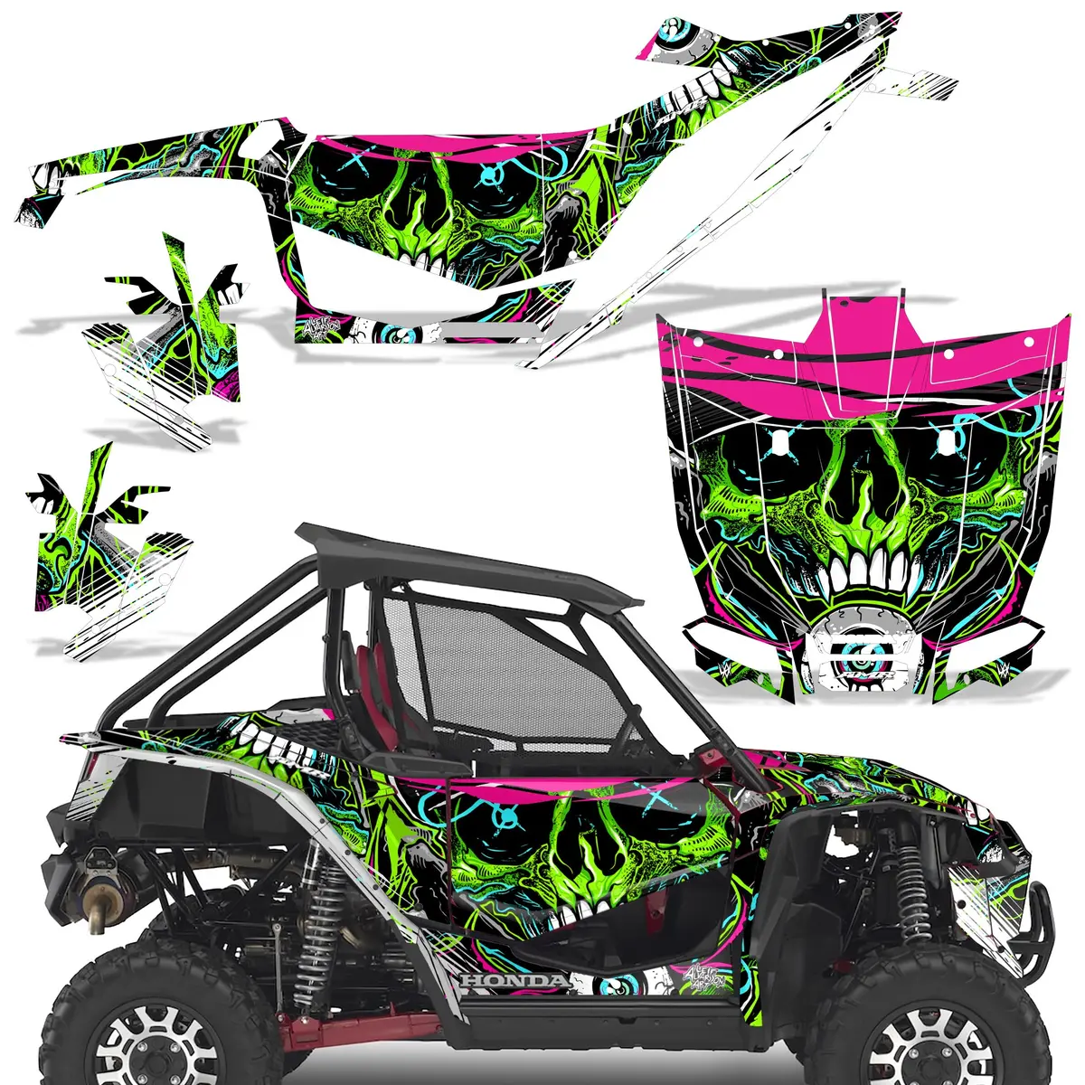 Honda Talon 1000X 2-Door Graphics 1