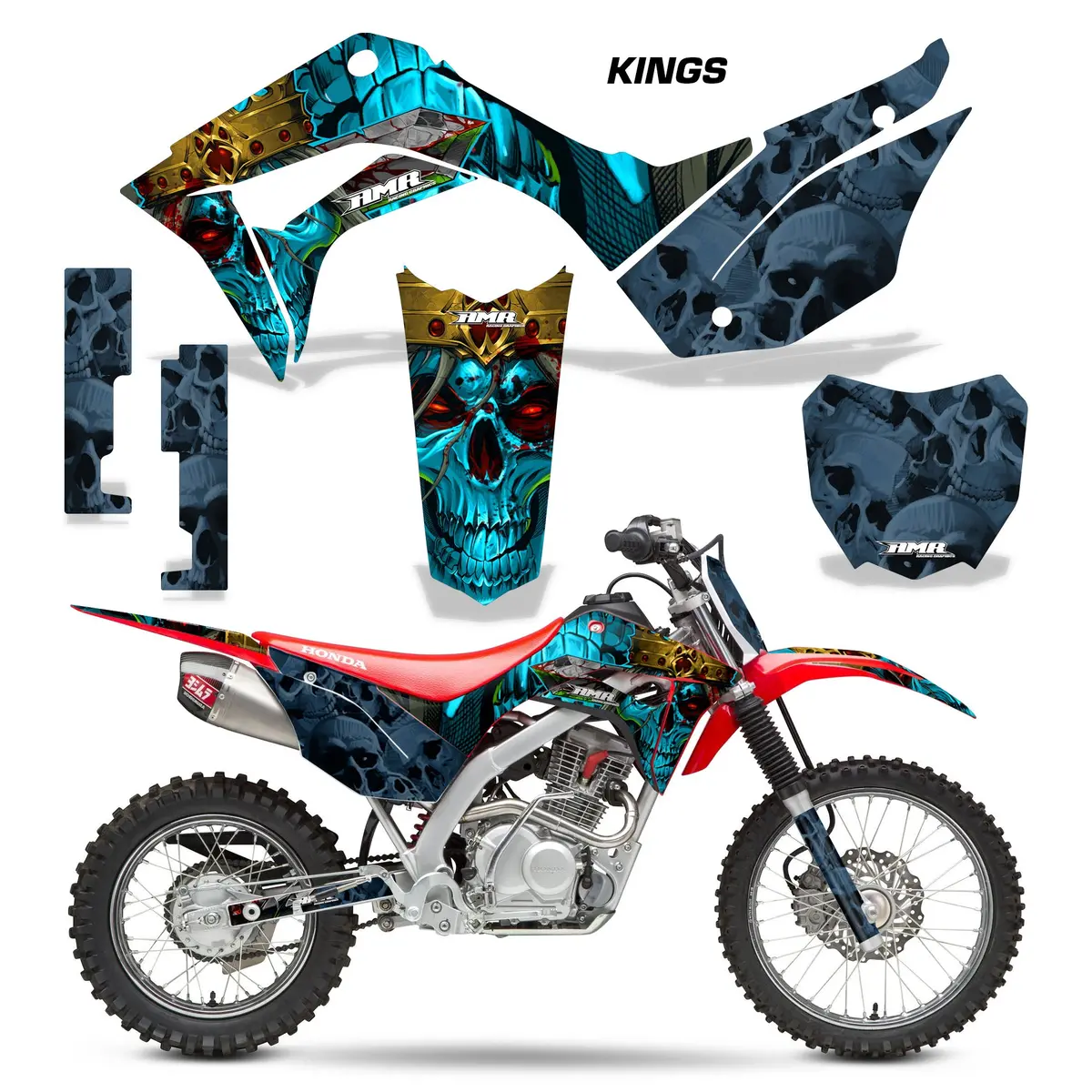Honda Crf 125F Graphics (2014-2023) 1