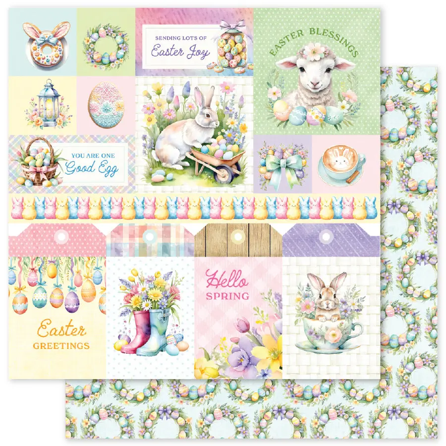 Hop Into Spring A 12X12 Paper (12 Pc Bulk Pack) 36112 1