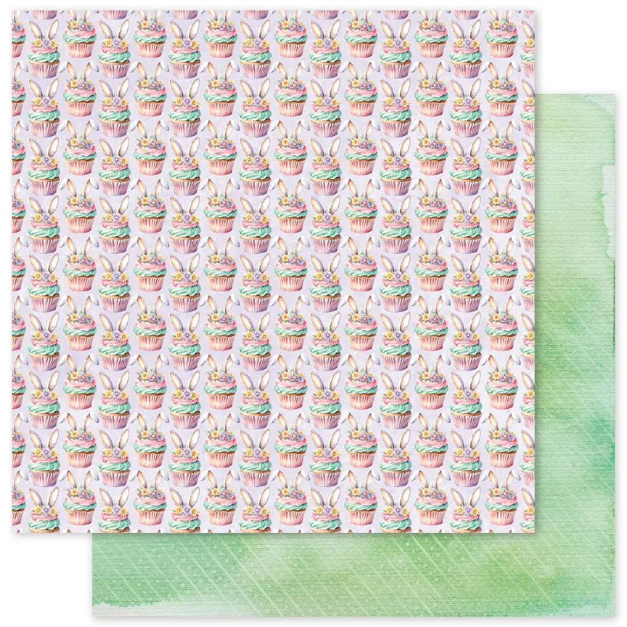 Hop Into Spring Basics C 12X12 Paper (12 Pc Bulk Pack) 36151 1