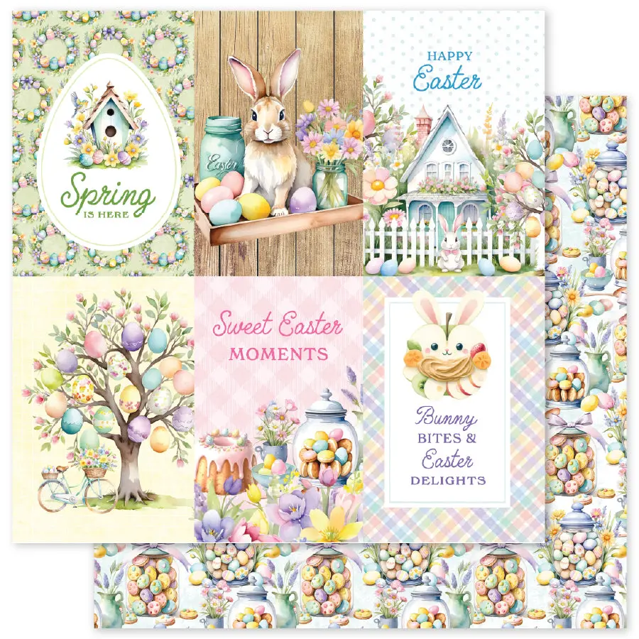 Hop Into Spring E 12X12 Paper (12 Pc Bulk Pack) 36124 1