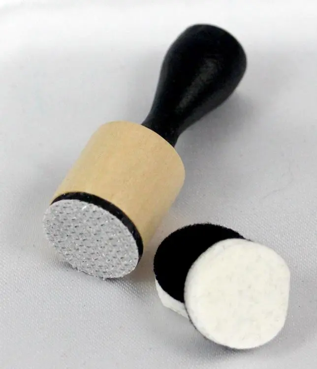 Nellie's Choice - Small Ink Applicator With 2 Pads 2Cm (Dauber Dowel Small) 1