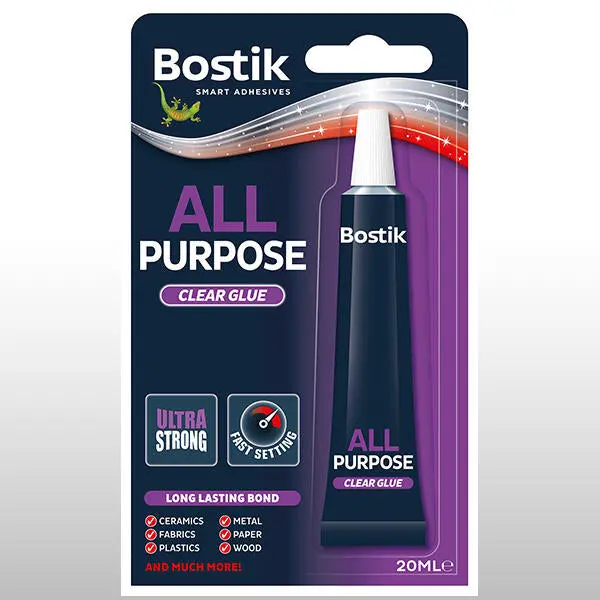 Bostik Glue Super Strong + Free Dispenser Bottle 1