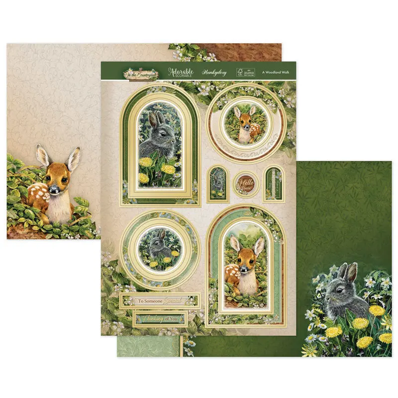 A Woodland Walk Luxury Topper Set 1