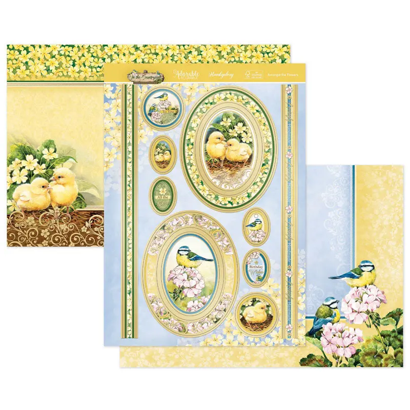 Amongst The Flowers Luxury Topper Set 1