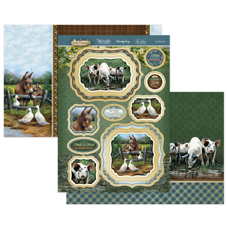 On The Farm Luxury Topper Set 1