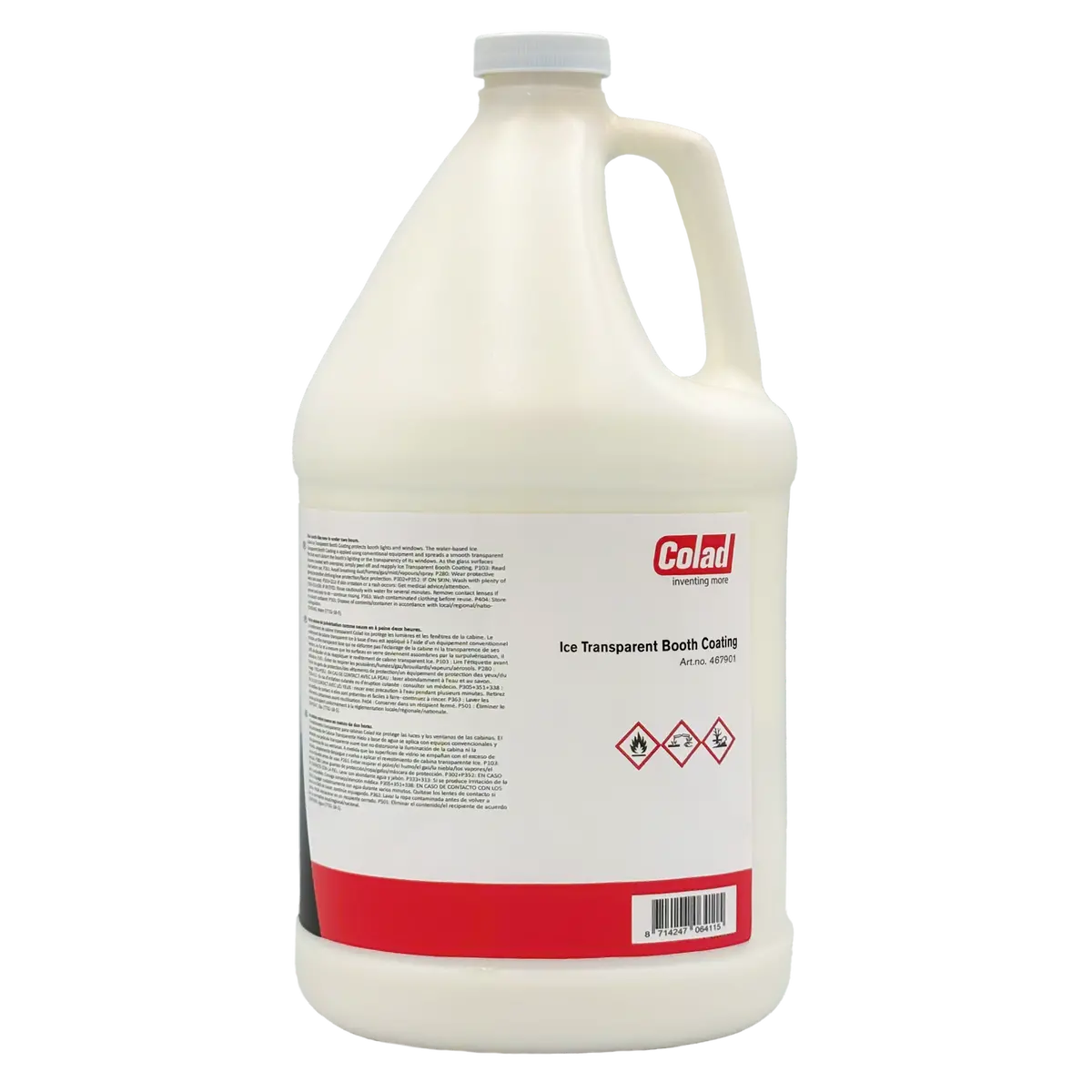 Colad Clear Ice Spray Booth Coating 1