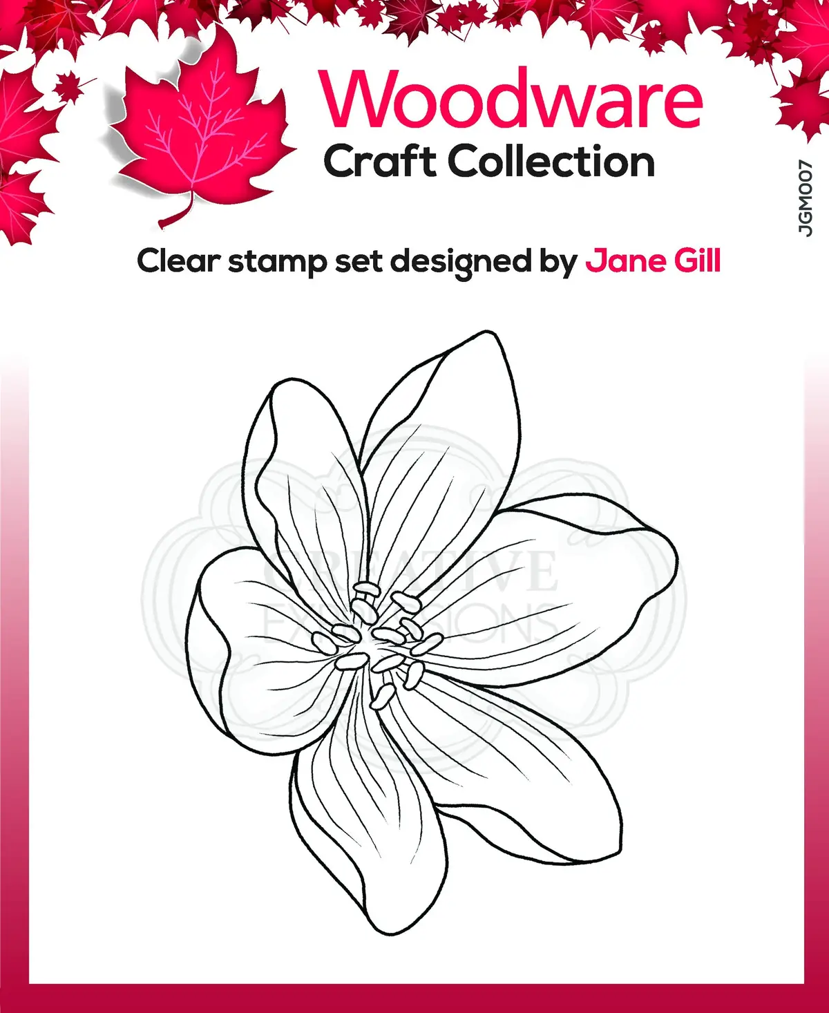 Woodware Clear Singles Mini Garden Spray 3.8 In X 2.6 In Stamp 1