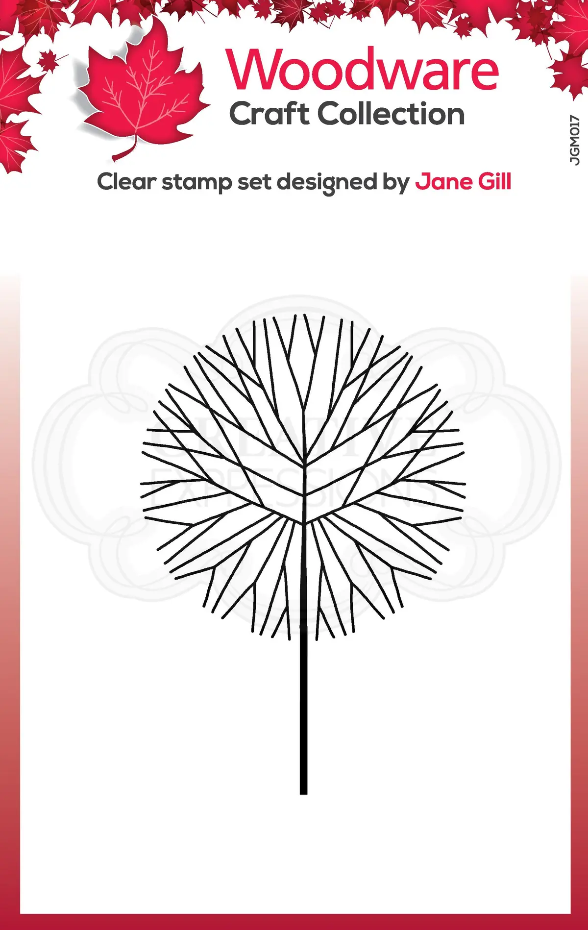 Woodware Clear Singles Mini Round Twiggy Tree 1