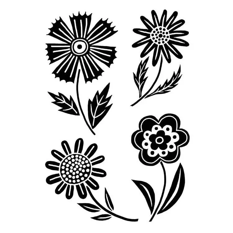 Woodware Clear Singles Mini Blooms 1