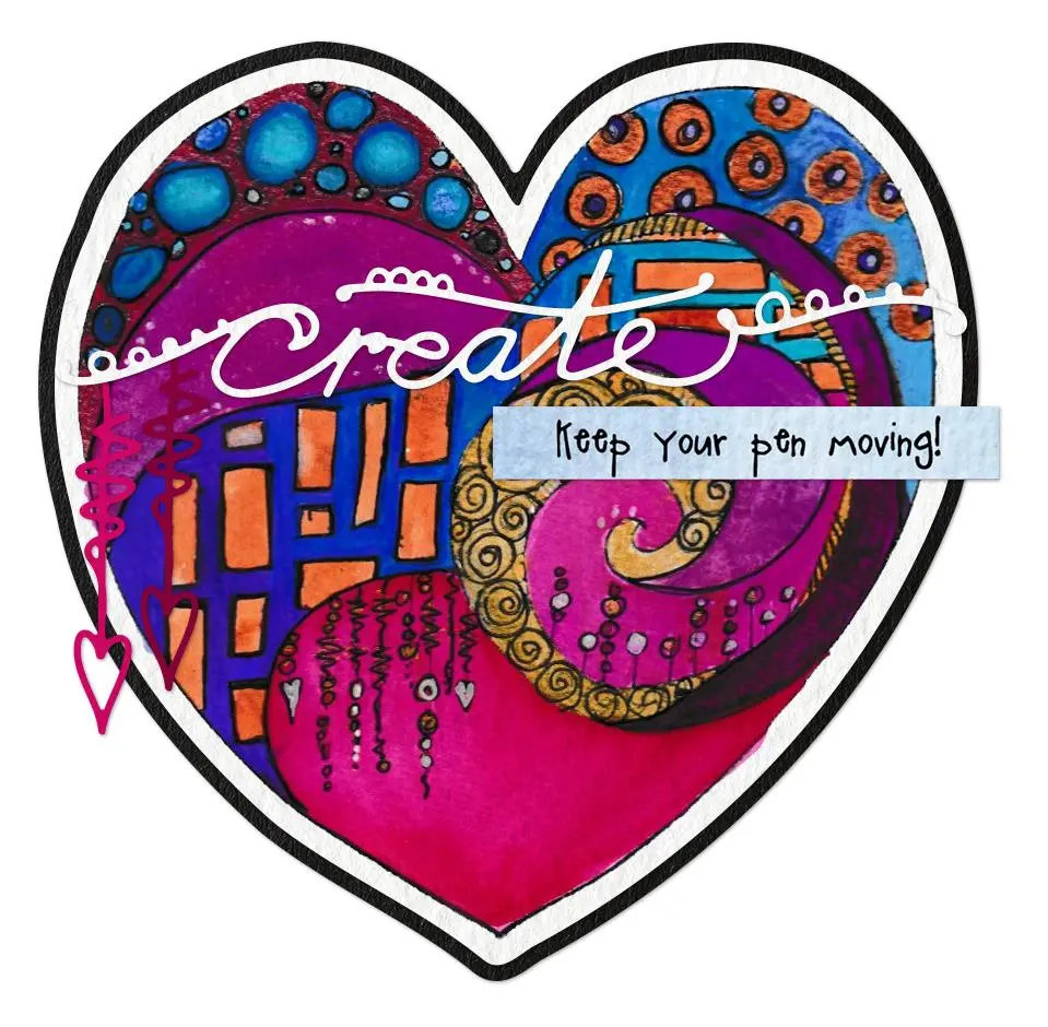 Jl Cutting Die Big Heart Mindful Moodling 147X147mm Nr.28 2
