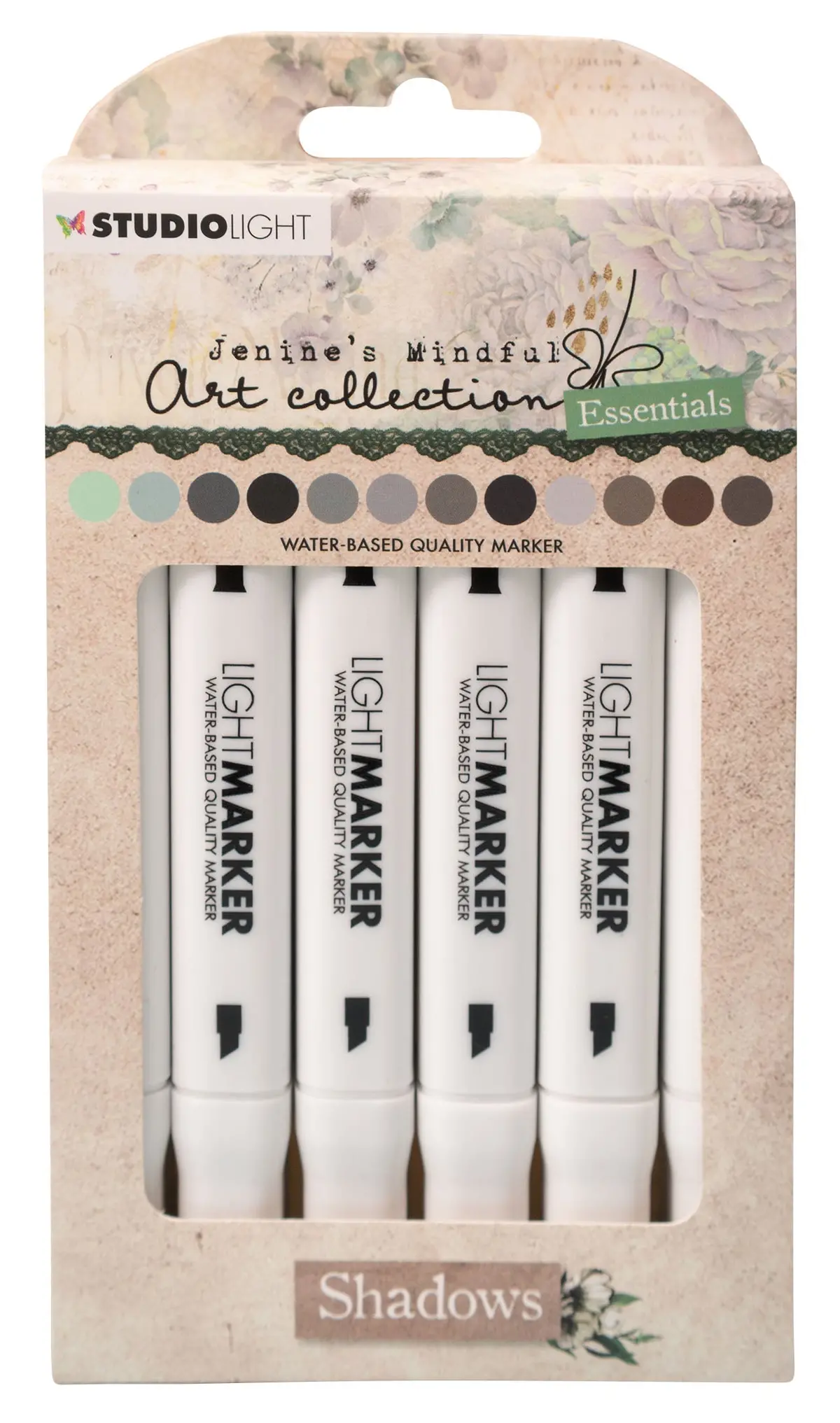 Jma Light Markers Shadows Essentials 95X152x32mm 12 Pc Nr.13 1