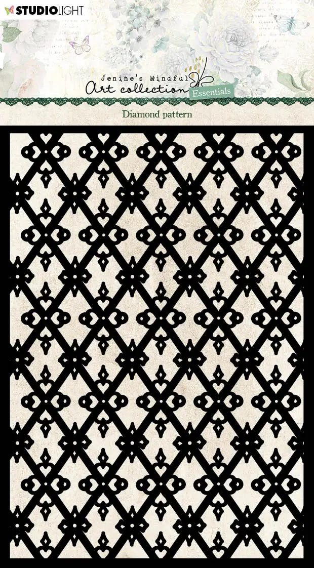 Jma Mask Diamond Pattern Essentials 105X148x1mm 1 Pc Nr.104 1