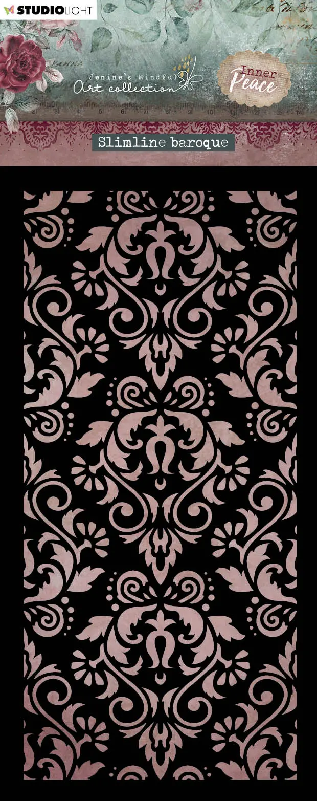 Jma Mask Slimline Baroque Inner Peace 105X210x1mm 1 Pc Nr.131 1