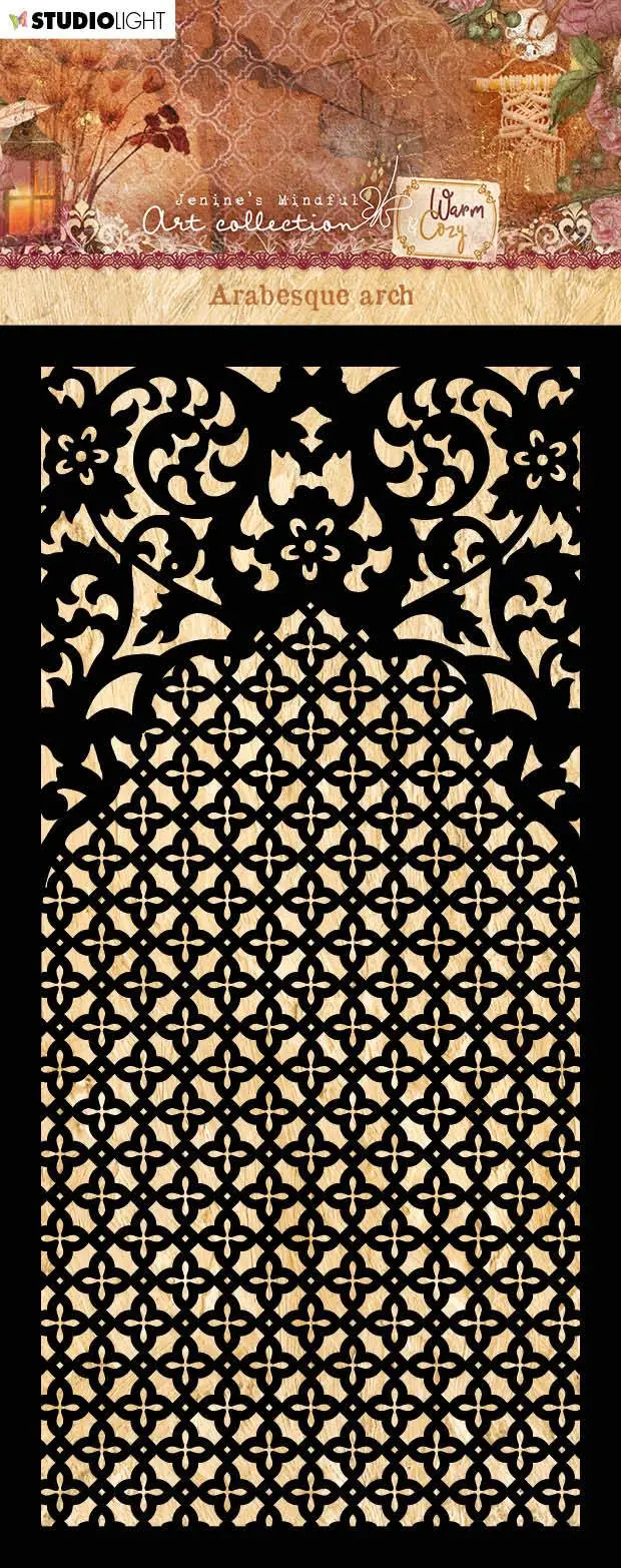 Jma Mask Arabesque Arch Warm & Cozy 105X210x1mm 1 Pc Nr.57 1