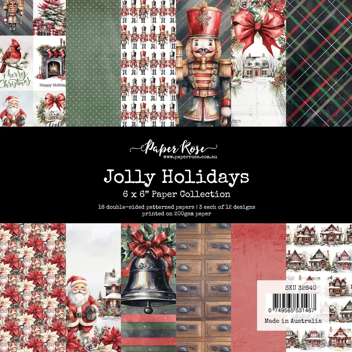 Jolly Holidays  6X6 Paper Collection 32640 1