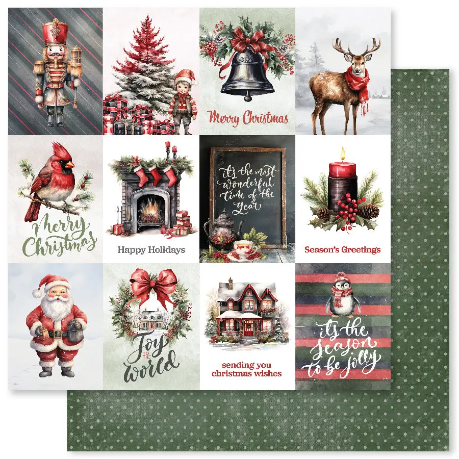 Jolly Holidays  A 12X12 Paper (12Pc Bulk Pack) 32622 1