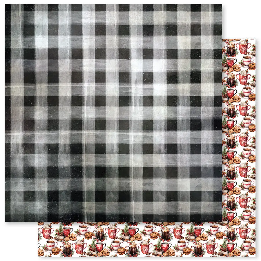 Jolly Holidays Basics B 12X12 Paper (12Pc Bulk Pack) 32601 1